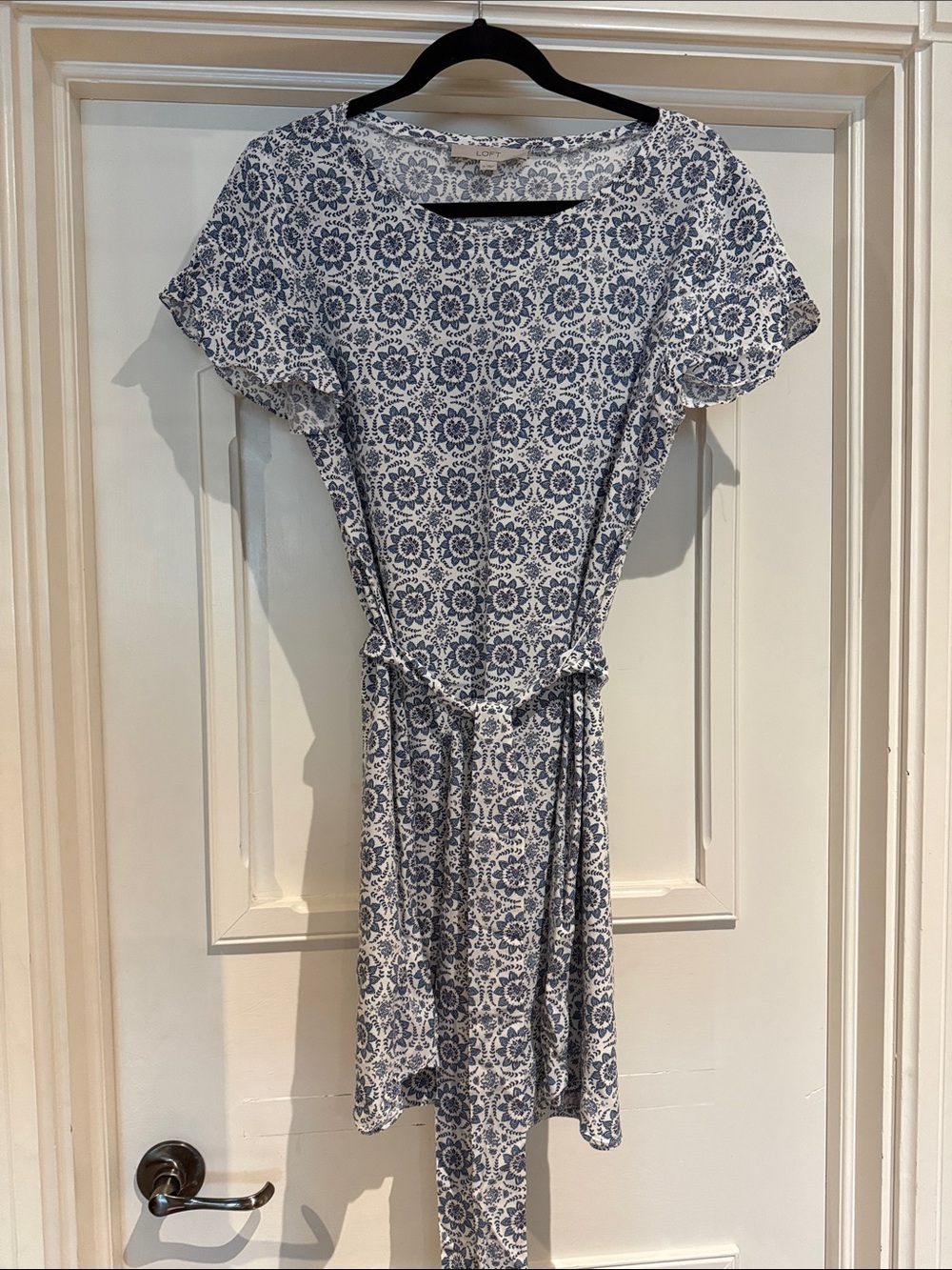 LOFT patterned T Shirt Dress